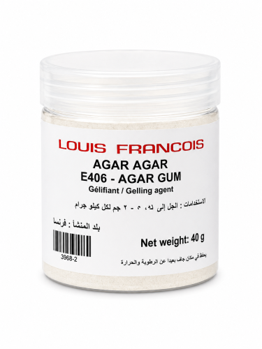 أجار أجار لويس فرانسوا E406 - 40 جم | Agar Agar Lo...
