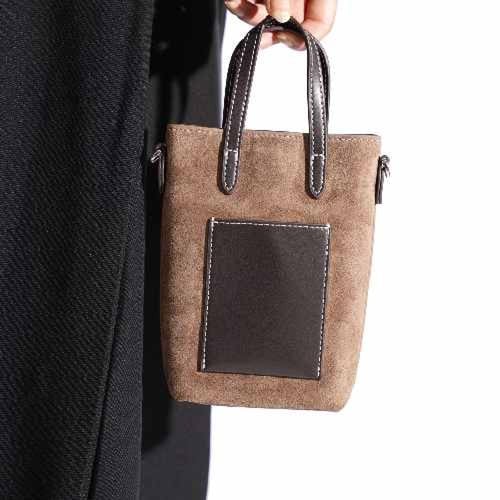 شنطة جوال جلد طبيعي