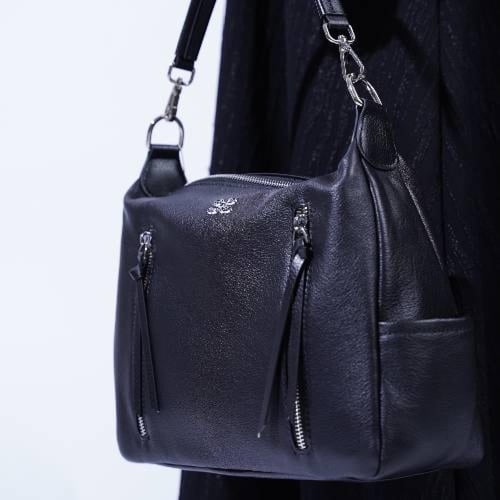 شنطة بهيرة جلد طبيعي حجم وسط