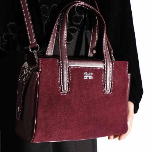 شنطة بهيرة جلد طبيعي حجم وسط