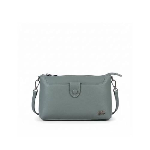 شنطه جلد طبيعي حجم وسط