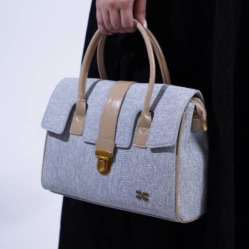 شنطه بهيرة قماش الحجم وسط