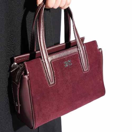 شنطة بهيرة جلد طبيعي حجم وسط