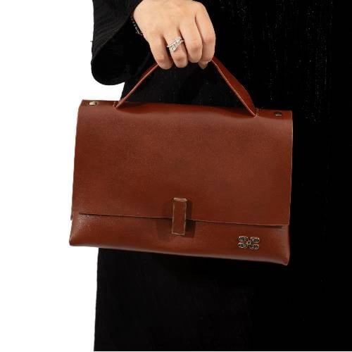 شنطة كروس بودي جلد طبيعي