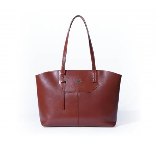 شنطة جلد طبيعي حجم كبير