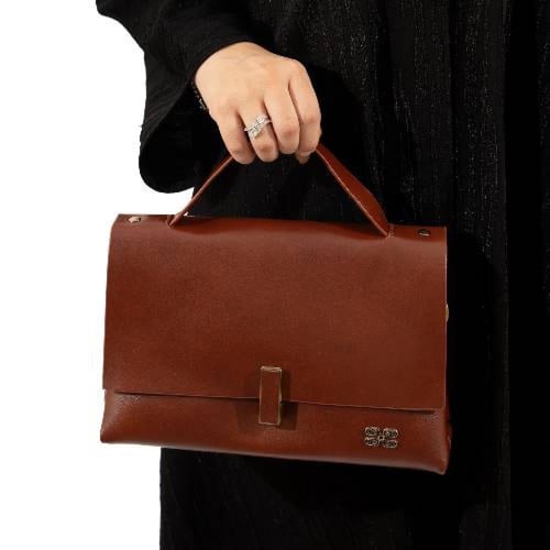 شنطة كروس بودي جلد طبيعي