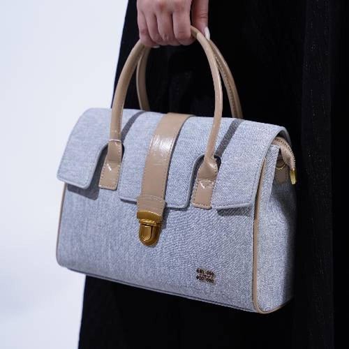 شنطه بهيرة قماش الحجم وسط