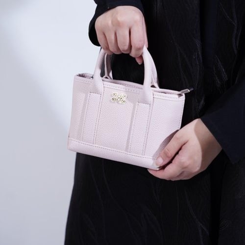 شنطة بهيرة ميني بيبي بنك جلد طبيعي