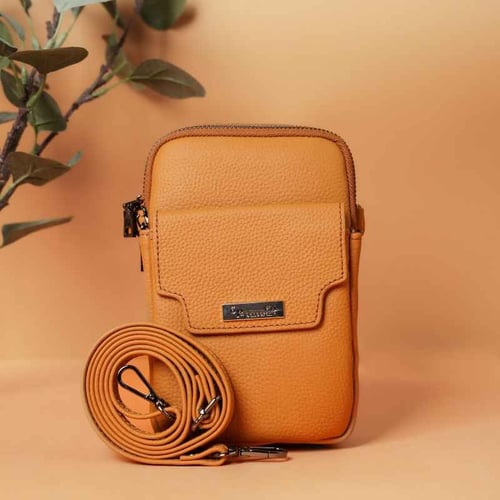 شنطة صغيره للجوال جلد طبيعي