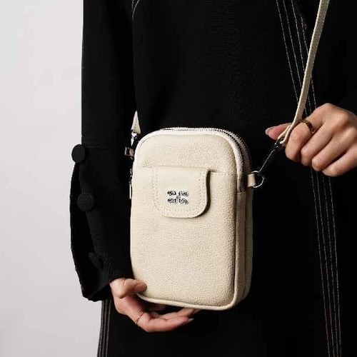 شنطة صغيره كروس نسائي جلد طبيعي