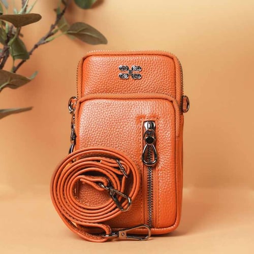 شنطة صغيره كروس جلد طبيعي