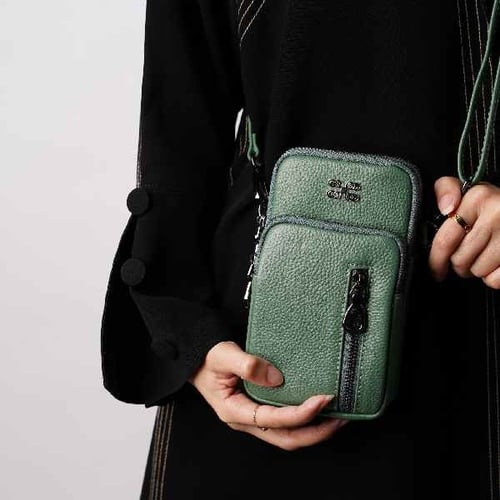 شنطة صغيره كروس جلد طبيعي