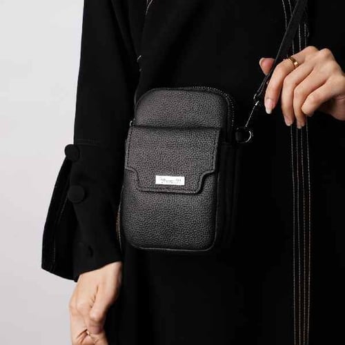 شنطة صغيره للجوال جلد طبيعي