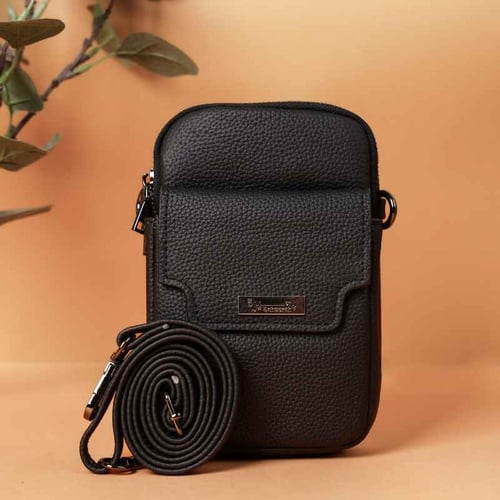 شنطة صغيره للجوال جلد طبيعي