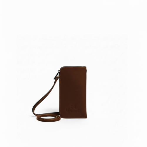 حامل نظارات بني غامق