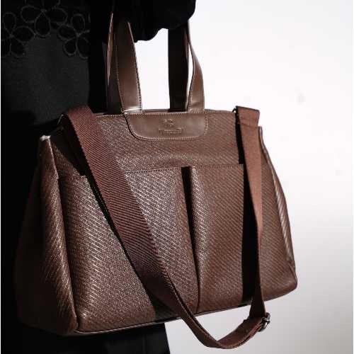 شنطة مواليد بني 3 قطع