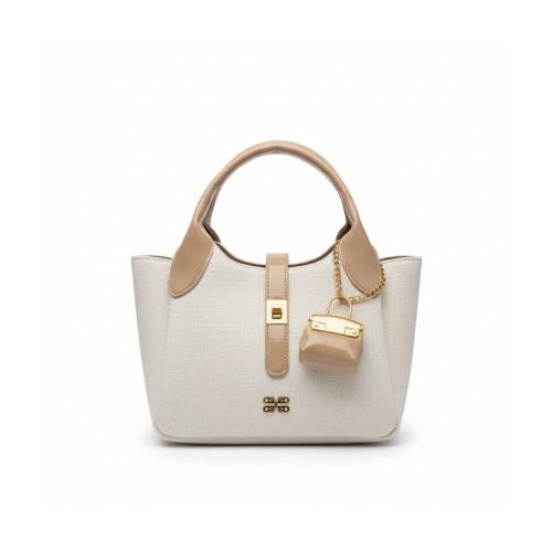 شنطة بهيرة حجم وسط قماش