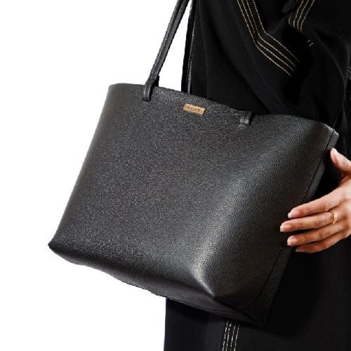 شنطة حجم كبير جلد طبيعي