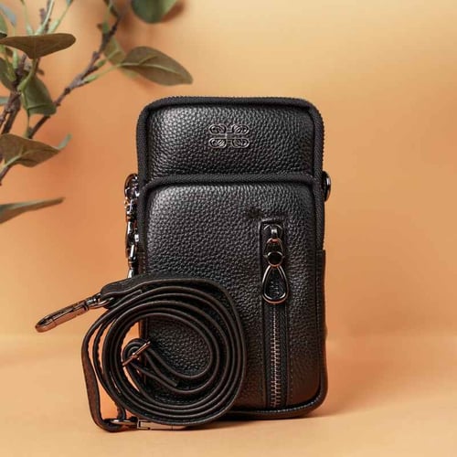 شنطة صغيره كروس جلد طبيعي