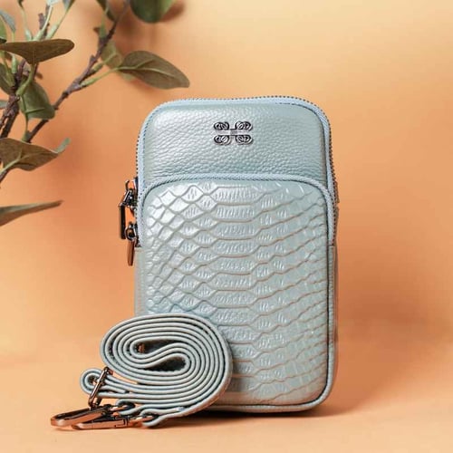 شنطة صغيره للجوال جلد