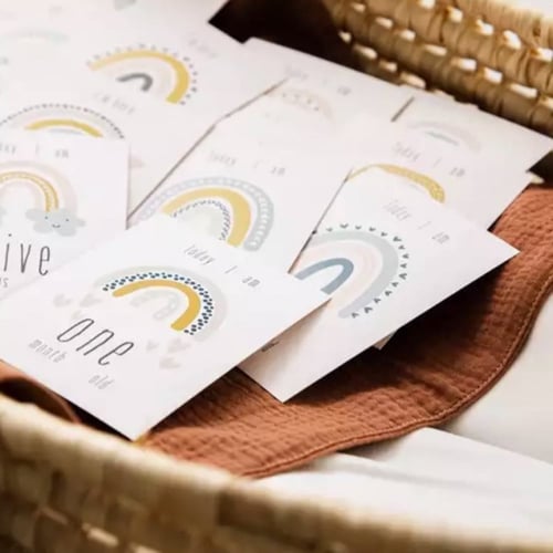 كروت لتصوير المواليد (16كرت)