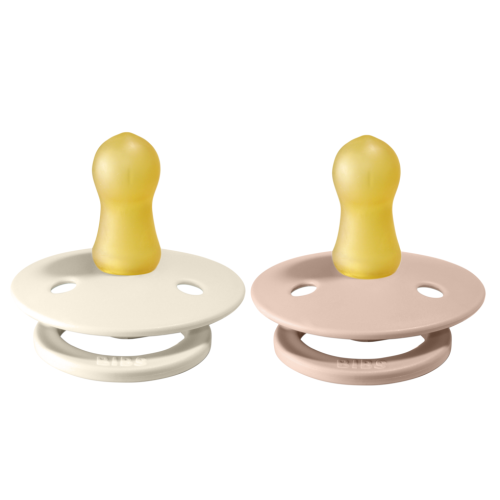 0-6M (2pcs) - Ivory/Blush