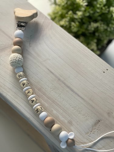 تعليقة لهاية سيليكون و خشبية