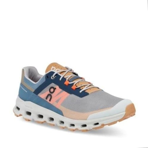 ON Cloudvista Trail Running Shoe in Navy/Mineral