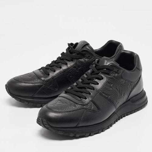 حذاء لويس فويتون ران أواي – جلد أسود