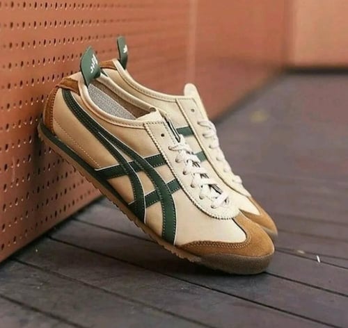onitsuka tiger Mexico 66 beige green grass