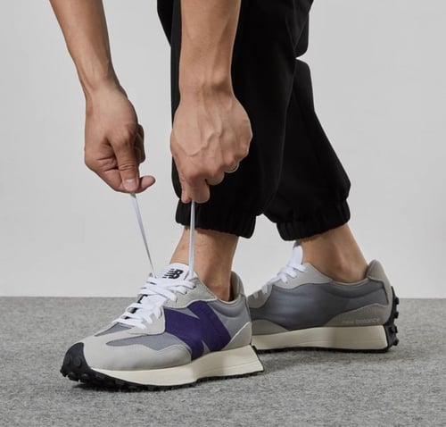 نيو بالانس 327 راين كلاود فيرتشوال فايوليت