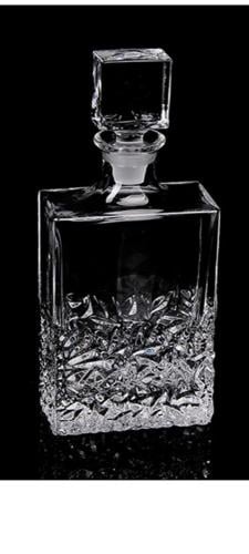 Display glass for oils