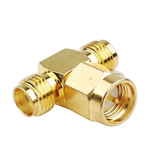 وصلة SMA Adapter Splitter 2-Way, SMA Male + SMA Fe...