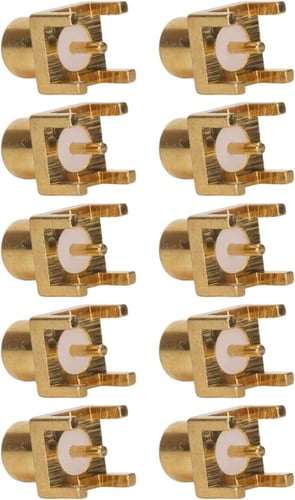 HiLetgo 10 قطع GPS GSM هوائي جزء SMA أنثى جاك لحام...