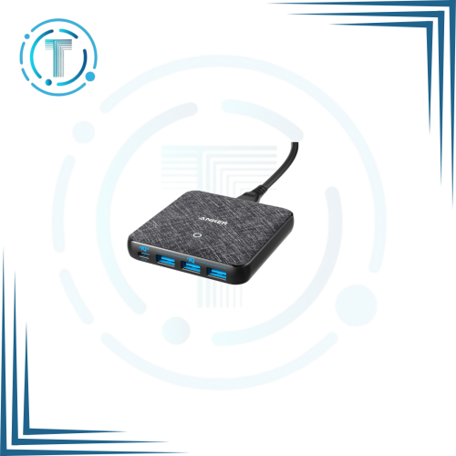 انكر منصة شحن بقوة 65W مع منفذ PD و 3 منافذ USB قم...