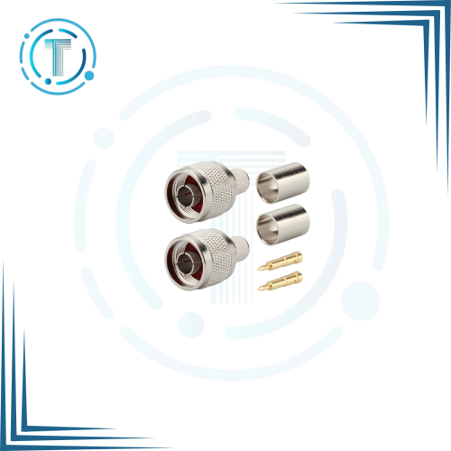 N Connectors Male Crimp Rf Coaxial Connector 50 oh...