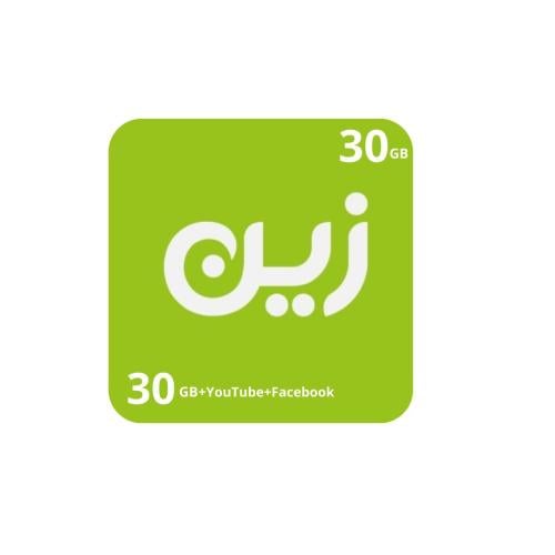 شريحة بيانات كويك نت 30جيجا +30جيجا تواصل إجتماعي...