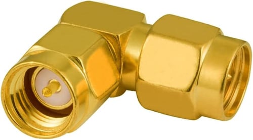 محول SMA 2 قطع من POBADY ذكر إلى ذكر محول زاوية قا...