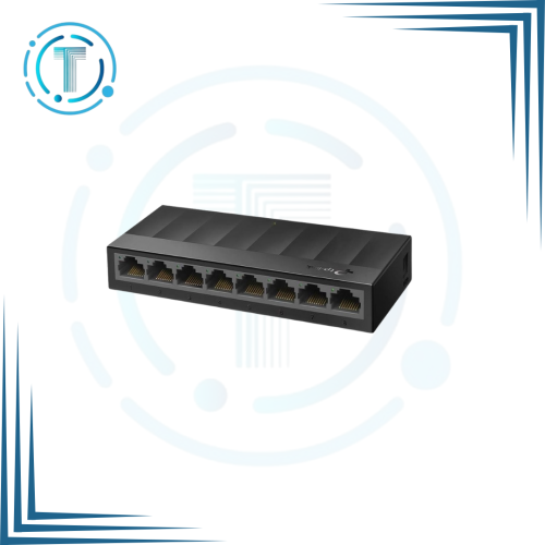 محول شبكة جيجابت ايثرنت بـ 8 منافذ (LS1008G) من تي...