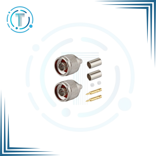 Ancable 5-Pack N Type Male Crimp On Plug Connector...
