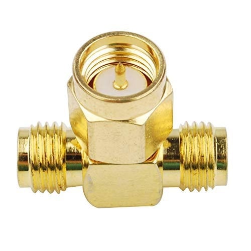 وصلة SMA Adapter Splitter 2-Way, SMA Male + SMA Fe...
