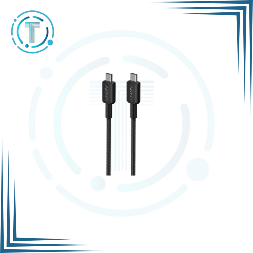 سلك انكر تايب سي - تايب سي 60 واط 0.9 متر-اسود