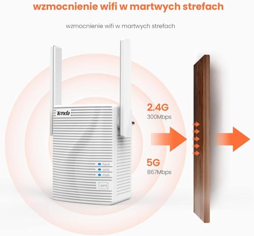 تيندا مكرر واي فاي عالمي ثنائي النطاق ايه 18 AC120...