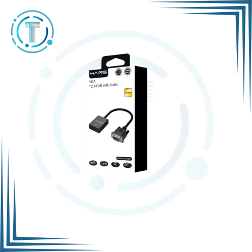 محول VGA إلى HDMI مع دعم الصوت