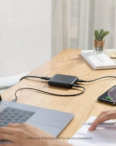 انكر منصة شحن بقوة 65W مع منفذ PD و 3 منافذ USB قم...