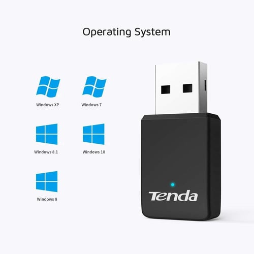 محول Tenda AC650 اللاسلكي ثنائي النطاق( USB (U9