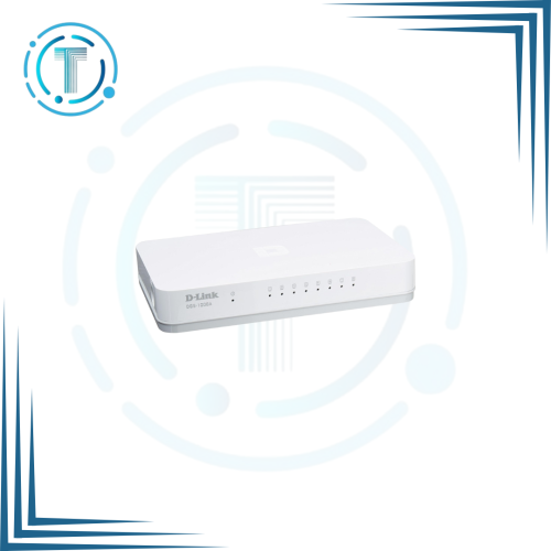 سويتش مكتبي بـ 8 منافذ جيجابت D-Link - DGS-1008A