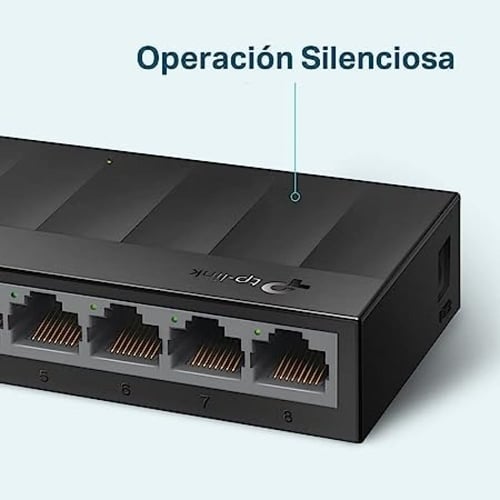 محول شبكة جيجابت ايثرنت بـ 8 منافذ (LS1008G) من تي...