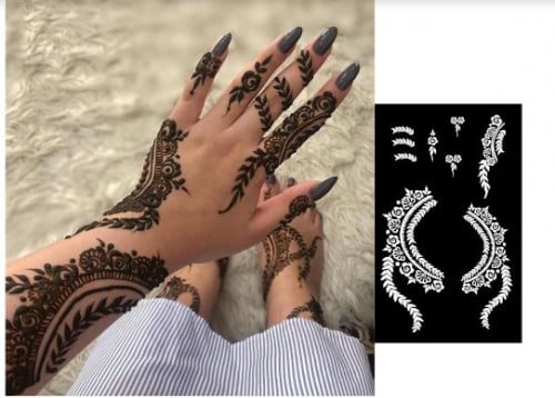 استكر حناء لليدينs