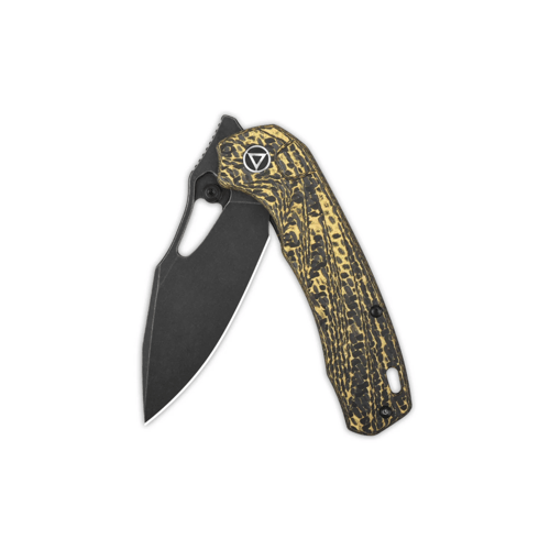 مطوى QSP Hornbill Linerlock Golden CF 146A2
